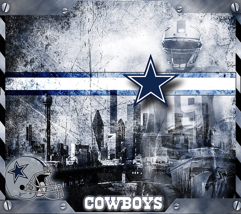Dallas Cowboys, blue, city, cowboys, dallas, football, nfl, texas, white, HD wallpaper