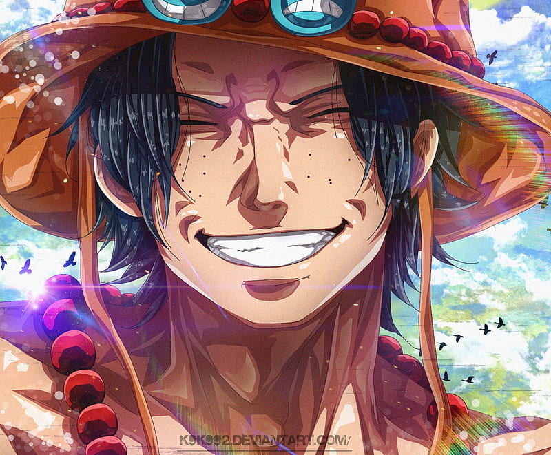 PortGas D Ace, fire fist ace, luffy brother, one piece, HD wallpaper