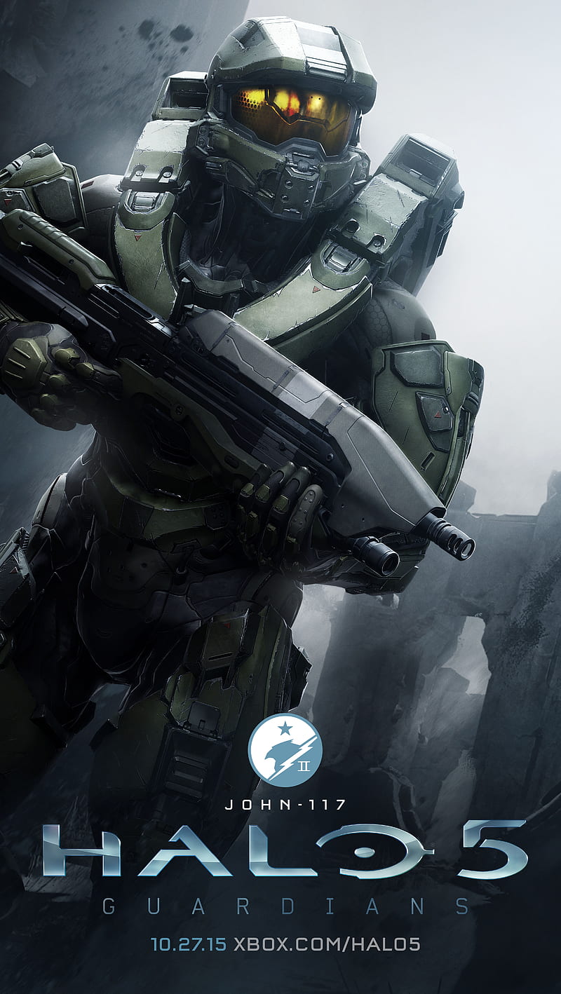 Halo 5, guardians, master chief, one, xbox, HD phone wallpaper