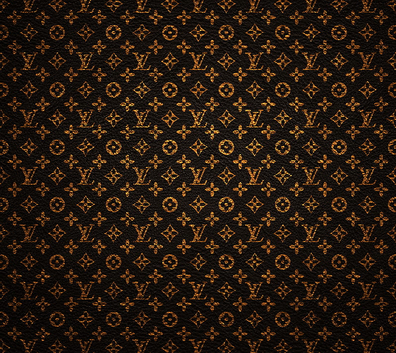 LV monogram red, brown, designer, designer themes, patterned, xl, HD phone  wallpaper