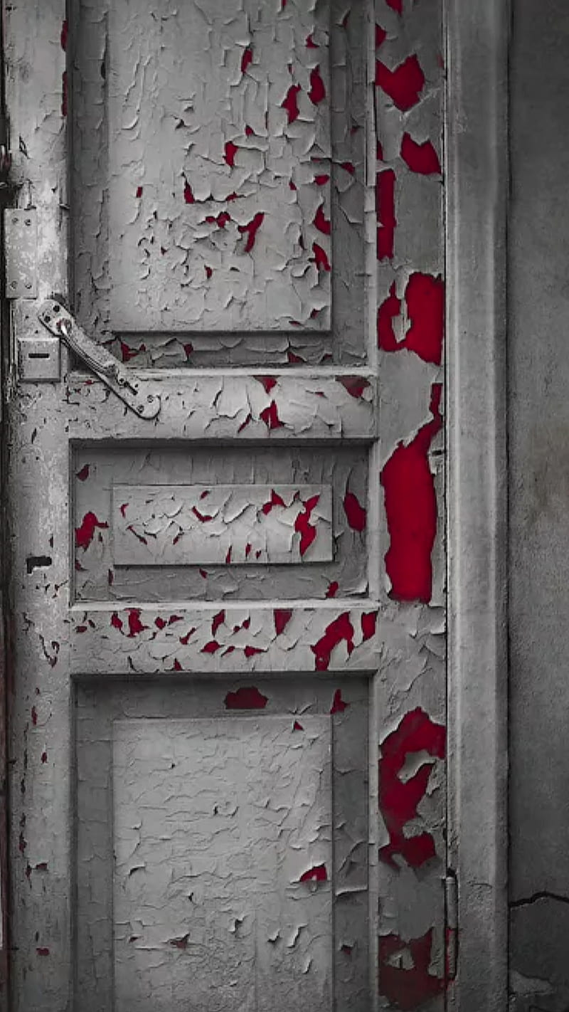 Door, cracked, house, lock, HD phone wallpaper
