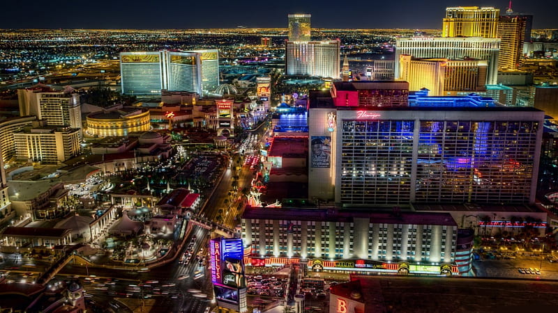 Las Vegas, gambling, nevada, entertainment, america, casino, HD wallpaper