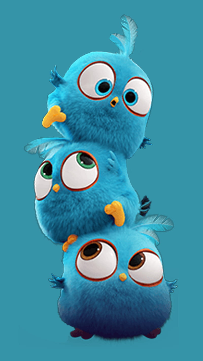 The Blues, angry birds movie, baby birds, funny, HD phone wallpaper | Peakpx