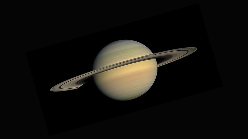 Saturn As Seen From The Cassini Huygens Space Research Mission Nasa , saturn, planet, space, nasa, dark, black, digital-universe, HD wallpaper