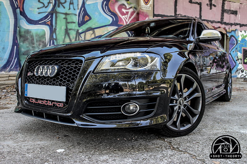 Audi S3 Front, audi, carros, fastcar, hatckback, quattro, revo, s3, shottheory, turbo, HD wallpaper