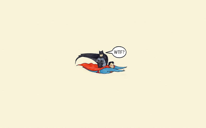 Batman Sitting On Superman Flight , batman, superman, superheroes, HD wallpaper