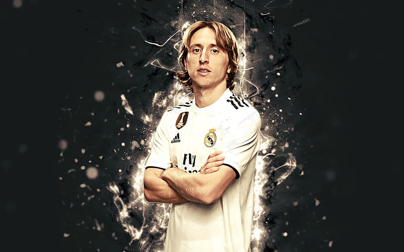 Sports, Soccer, Real Madrid C F, Croatian, Luka Modrić, HD wallpaper