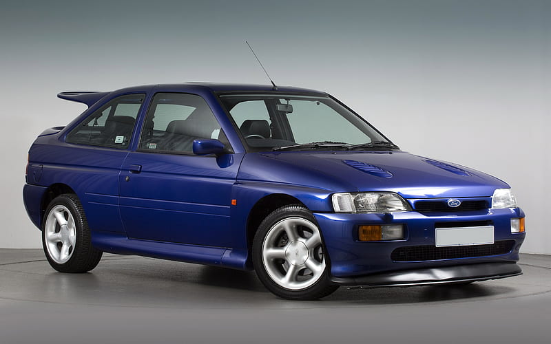 1993 Ford Escort RS Cosworth, Hatch, Inline 4, Turbo, car, HD wallpaper