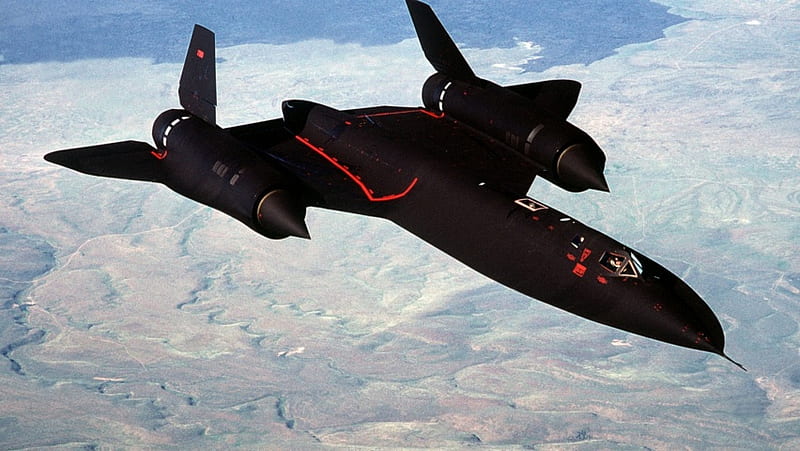 Lockheed SR-71 Blackbird Flight, HD wallpaper