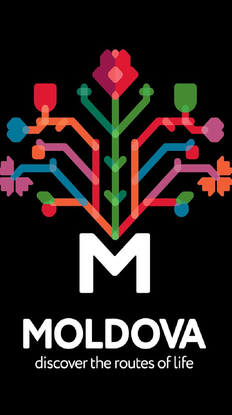 Moldova, discover, logo, republica, rm, HD phone wallpaper