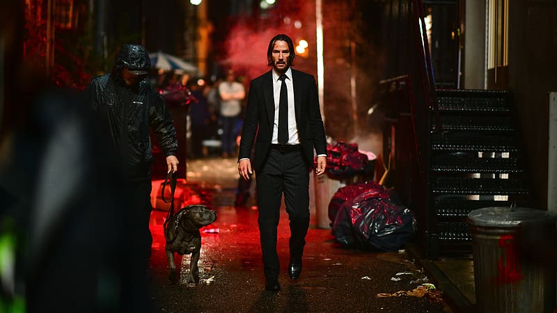 Keanu Reeves, Dog, Movie, John Wick, John Wick: Chapter 3 Parabellum, HD wallpaper