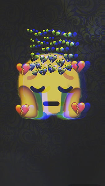 Sad emoji, emoji sad love, love, HD phone wallpaper | Peakpx