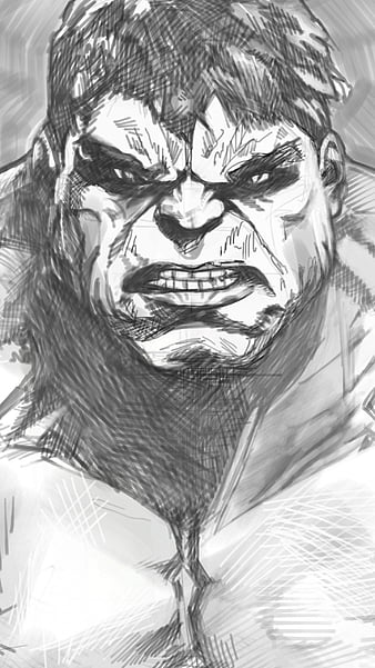 Hulk Drawing  Drawing Skill