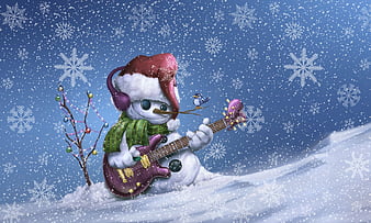 Hd Rock Snowman Wallpapers Peakpx