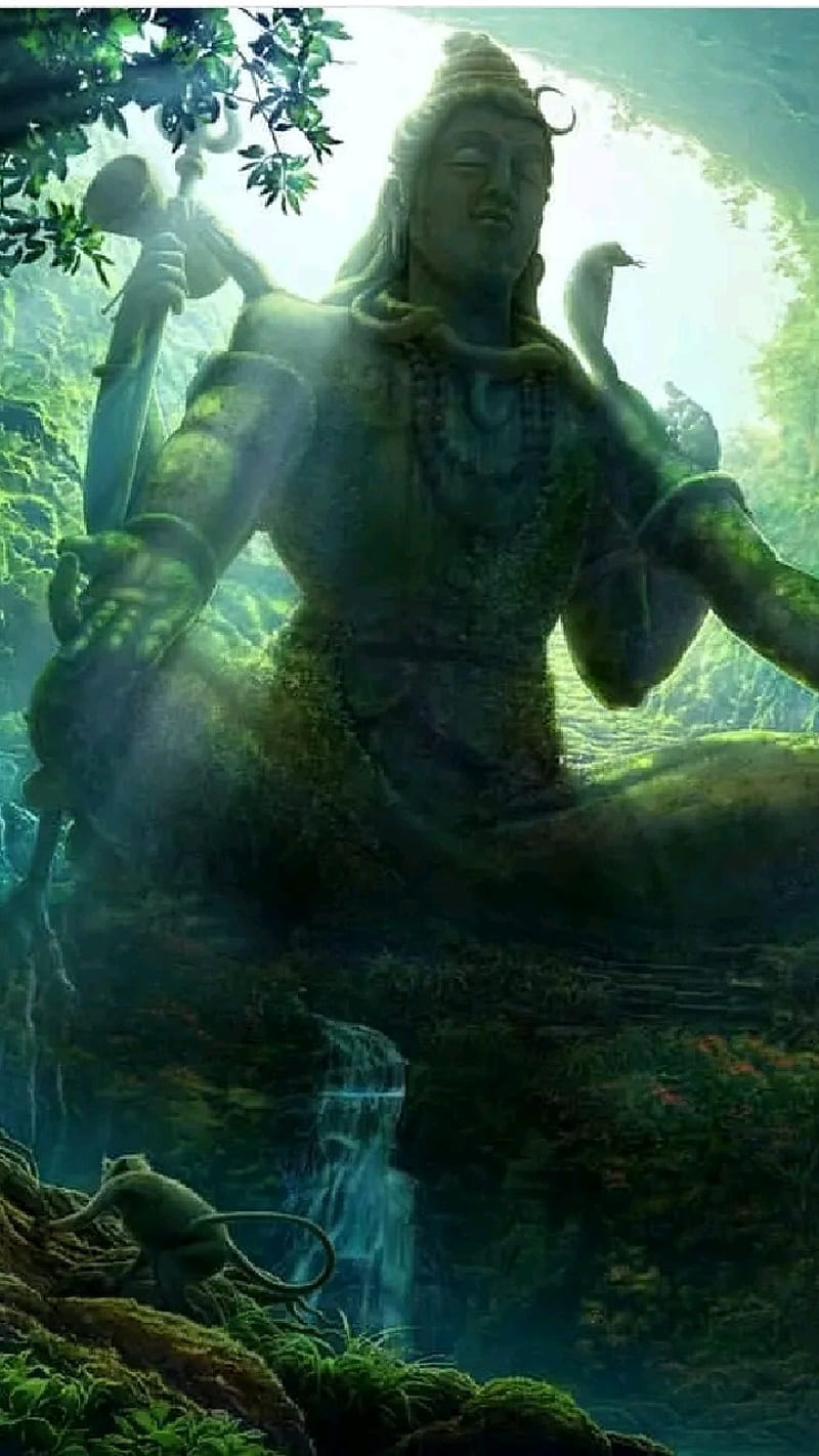 Mahadev , creater, destroyer of universe, hindu, power, shiva, source of power, HD phone wallpaper