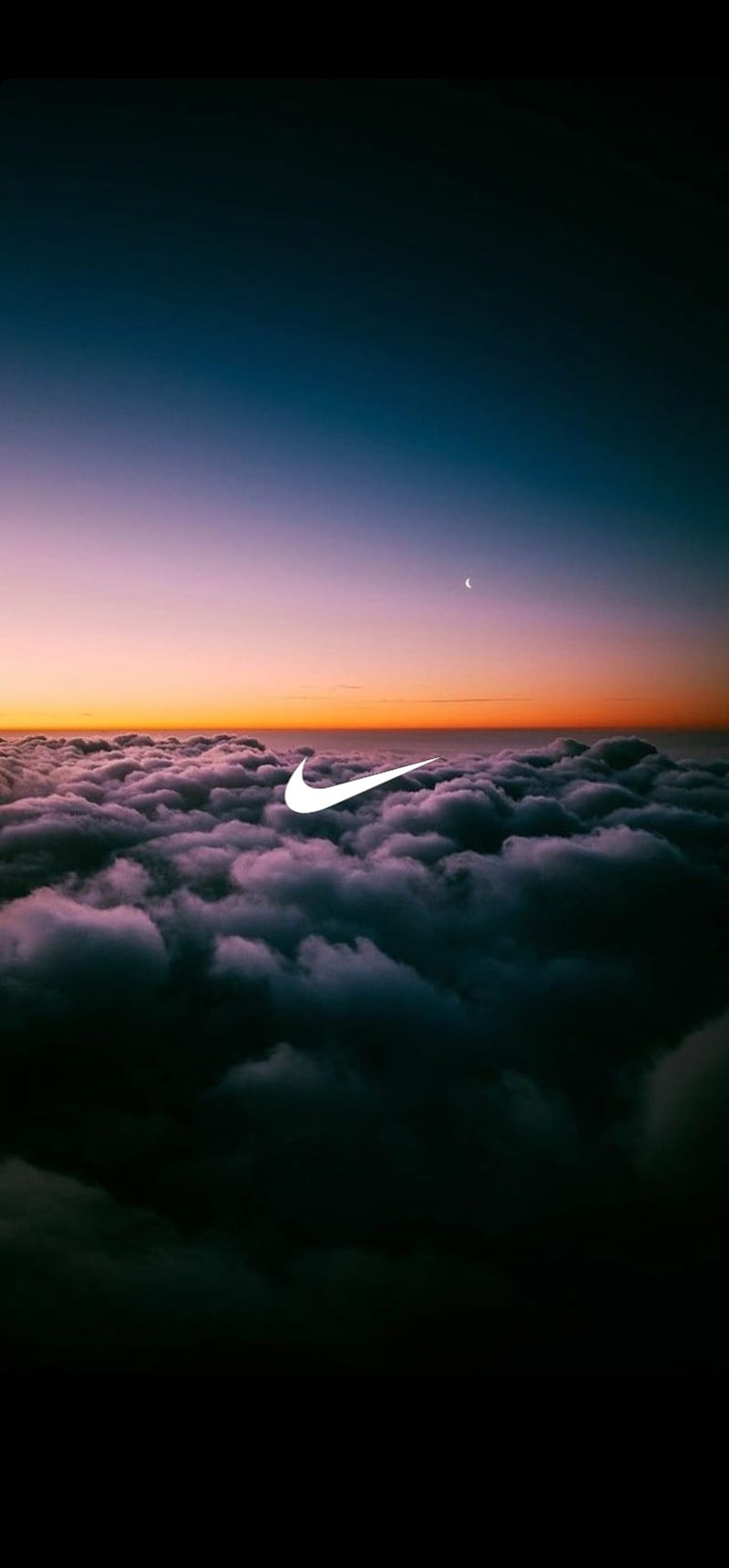 Nike sky, black, brand, expensive, gucci, nike air, white, whute, HD phone wallpaper