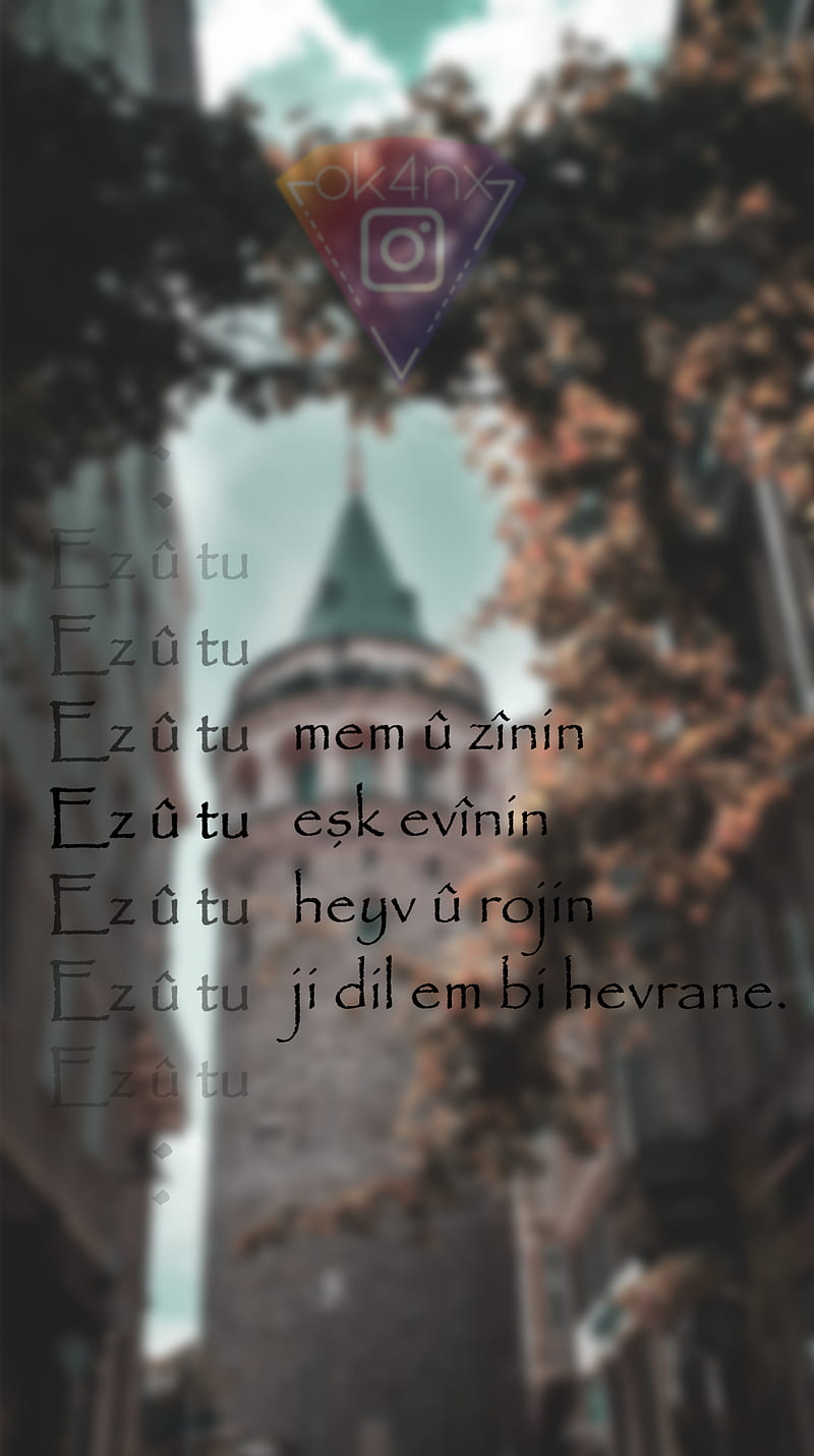 Galata Kulesi , love, believe, kurdi, kurdish, galata, tower, istanbul, sevgili, ok4nx, HD phone wallpaper