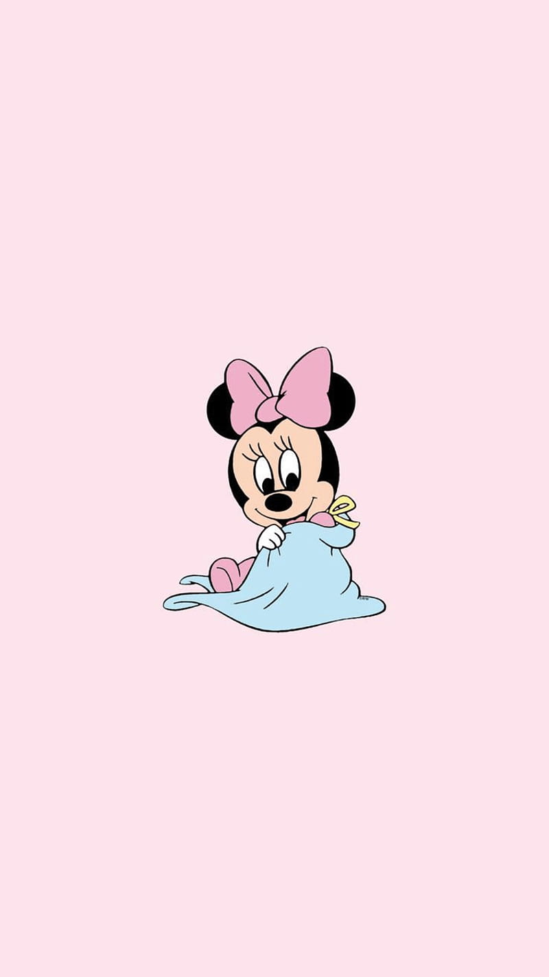Minnie, dibujos animados, niña, pequeño, Fondo de pantalla de teléfono HD |  Peakpx