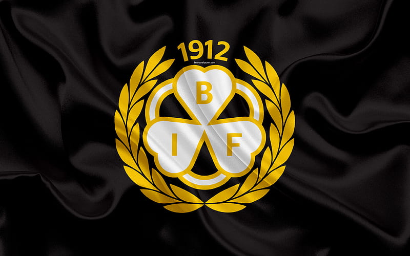 Brynas, Swedish hockey club, Swedish Hockey League, emblem, logo, SHL, hockey, Gavle, Sweden, HD wallpaper