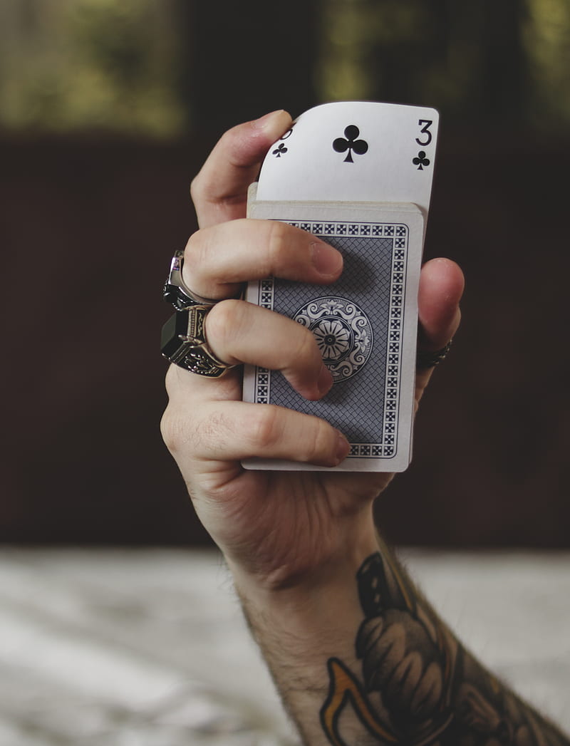 Deck of Playing Card Dead Mans Hand Temporary Tattoo Sticker  OhMyTat