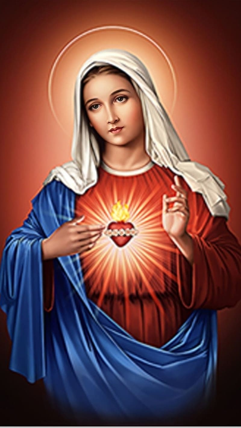 Mary Matha, lord mary, lord, god, mary, HD phone wallpaper | Peakpx