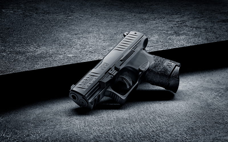 Walther PPQ, semi-automatic pistol, German gun, pistol, P99Q, police gun, HD wallpaper