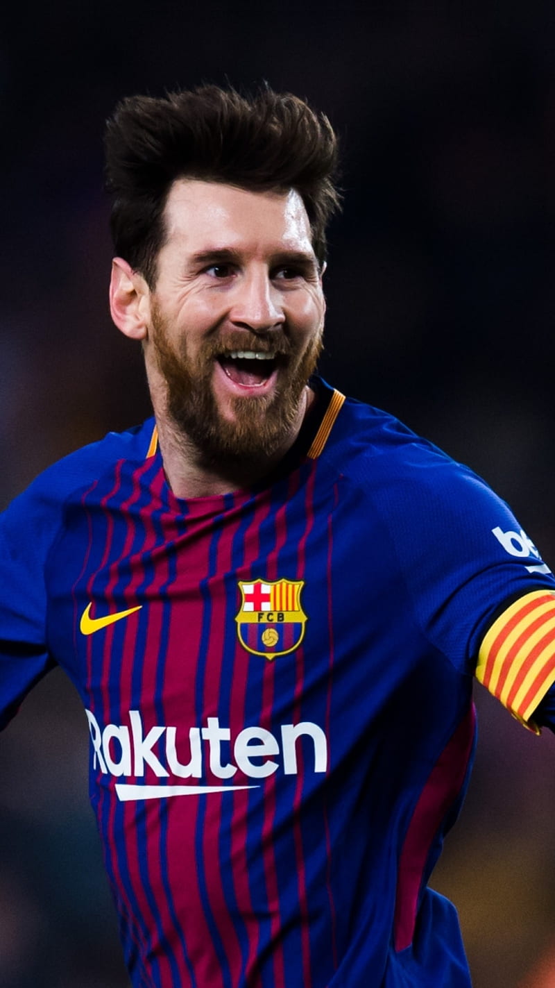 lionel messi, celebration, goal, football, sports , iphone 7, iphone 8, , background, 9565, Messi Smile, HD phone wallpaper