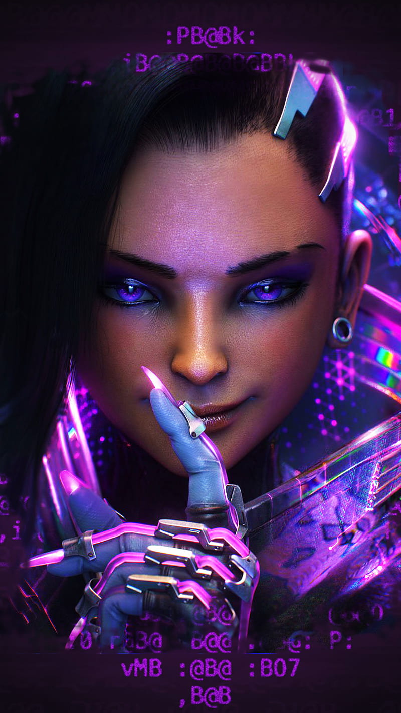 Sombra, games, girl, love, overwatch, HD phone wallpaper | Peakpx