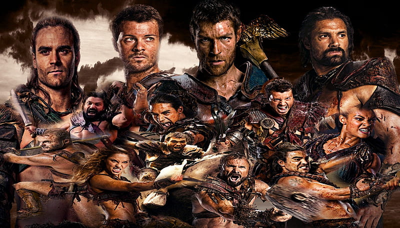 Spartacus, War of the damned, Serie, Damned, guerra, Slave, Battle, Movie, Film, Spartacus, HD wallpaper