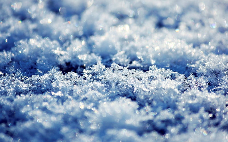snow, winter, snowflakes, HD wallpaper