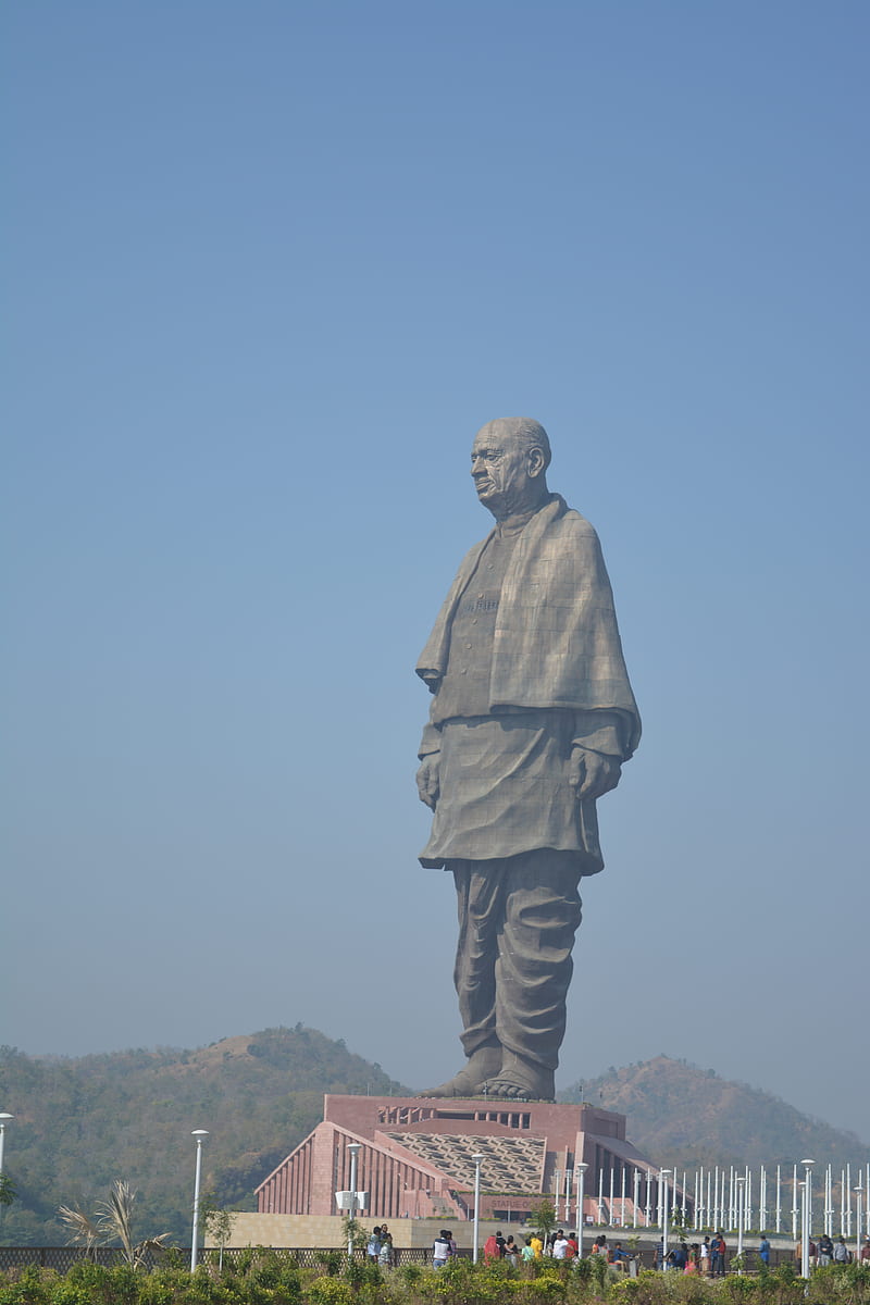 statue of unity, vallabhbhai patel, HD phone wallpaper