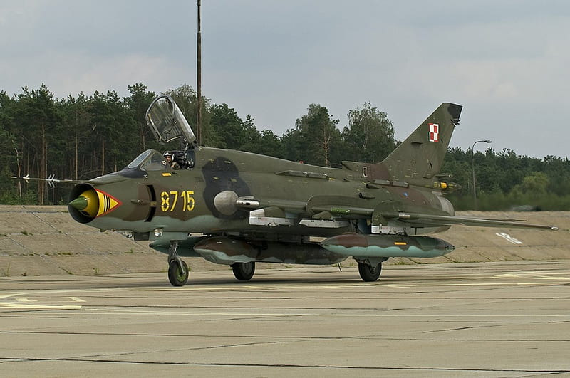 Sukhoi Su-22 (Polish Air Force), Jets, Polish Air Force, Jet, Sukhoi Aircraft, Sukhoi S 22, HD wallpaper