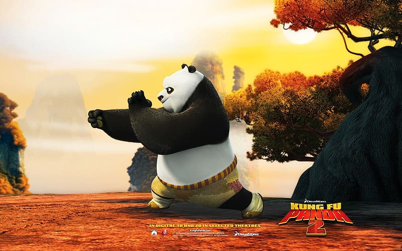 Movie, Kung Fu Panda 2, Kung Fu Panda, Po (Kung Fu Panda), HD wallpaper