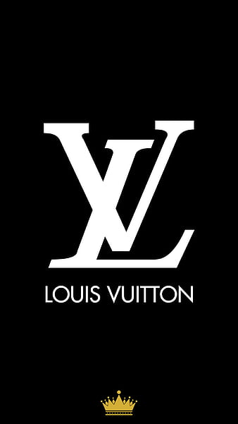 Lusi Vuitton, logo, luis, luis vuitton, lv, simple, white, xl, HD phone  wallpaper