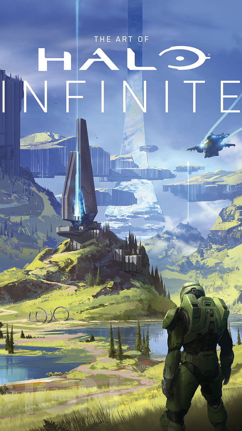 The Art of Halo Infinite , halo infinite, xbox, master chief, video game, game, HD phone wallpaper
