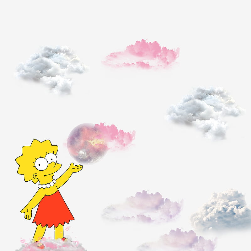 the simpsons clouds