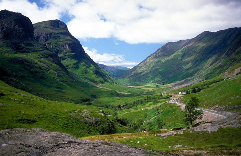 Glencoe - Scotland, Scotland, Scottish Highlands, Glencoe, Glens, HD wallpaper