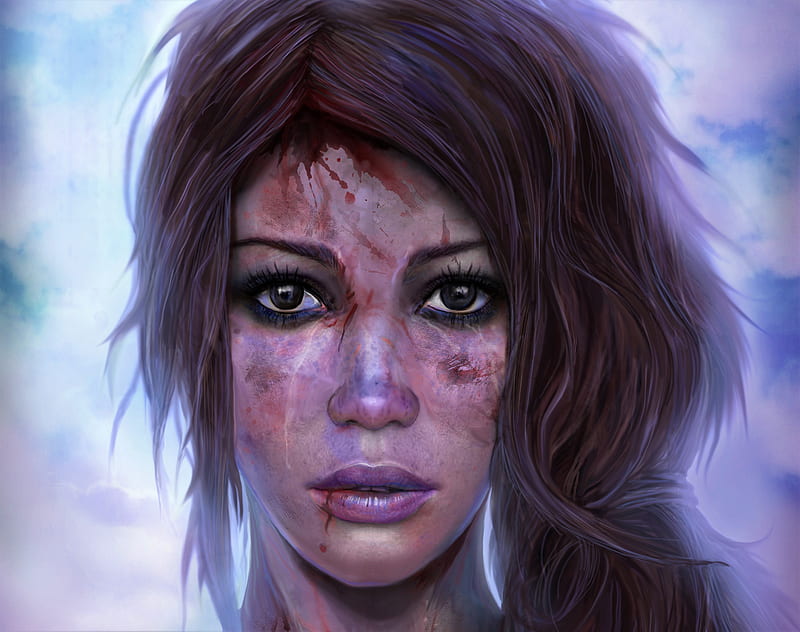 Lara Croft Artistic Artwork , tomb-raider, lara-croft, artwork, artist, digital-art, games, HD wallpaper