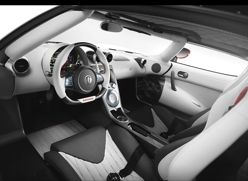 Koenigsegg Agera R (2012) - Interior, car, HD wallpaper