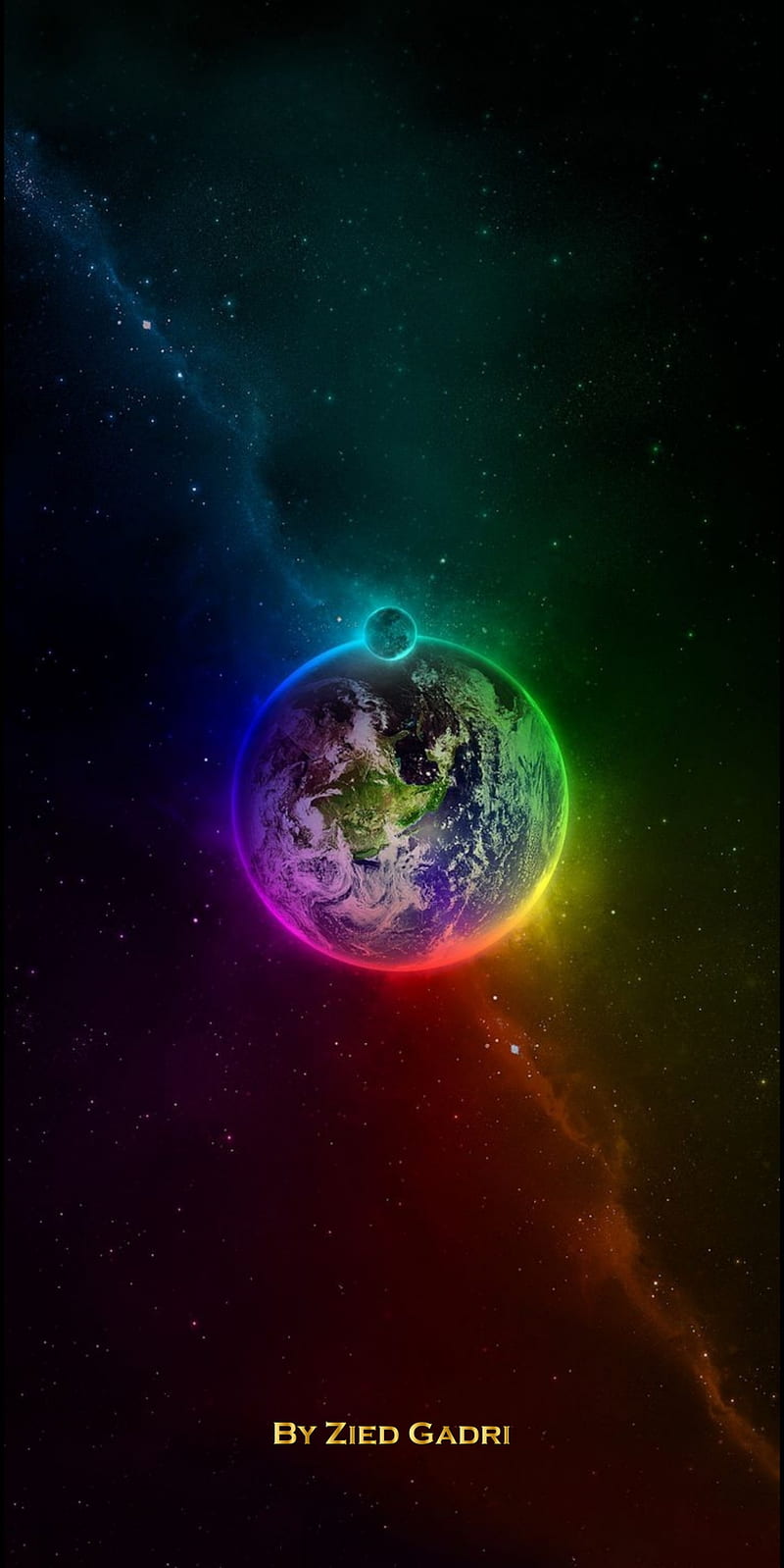 Download Galaxy Behind Earth iPhone 6 Wallpaper  Wallpaperscom