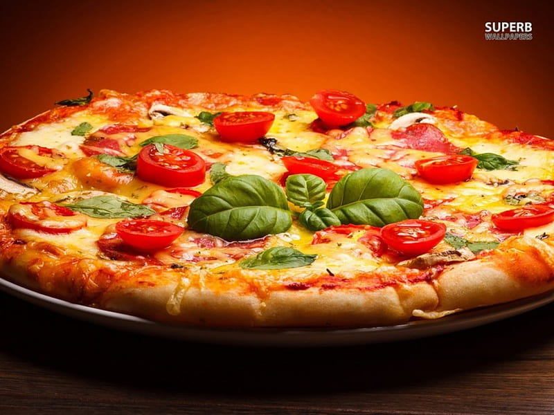 pizza, graphy, delicious, food, HD wallpaper