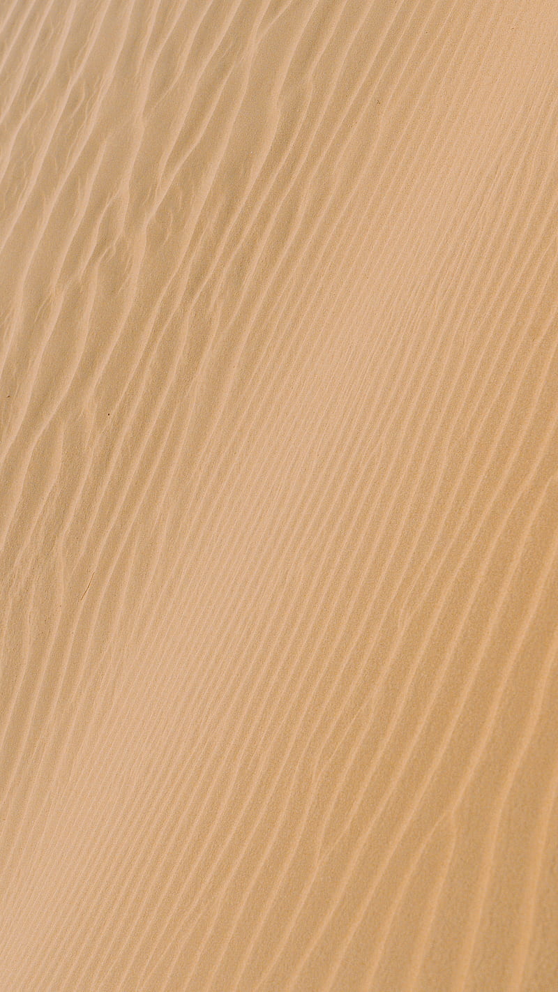 sand, wavy, desert, trace, HD phone wallpaper