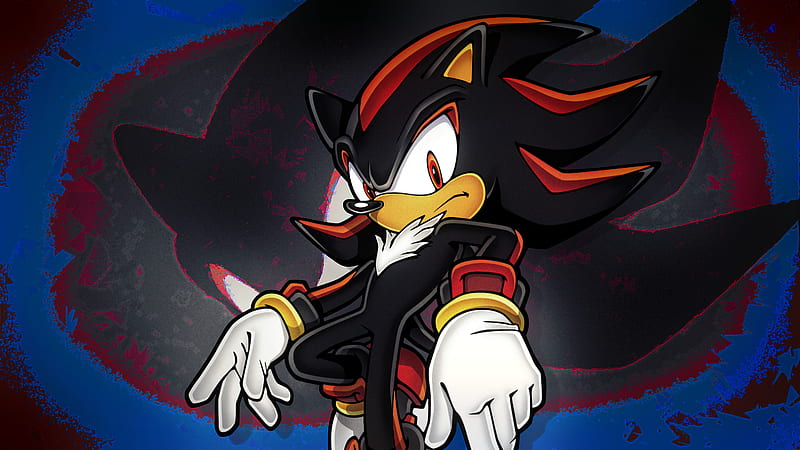 Sonic, Sonic Adventure 2, Red Eyes , Shadow the Hedgehog, HD wallpaper