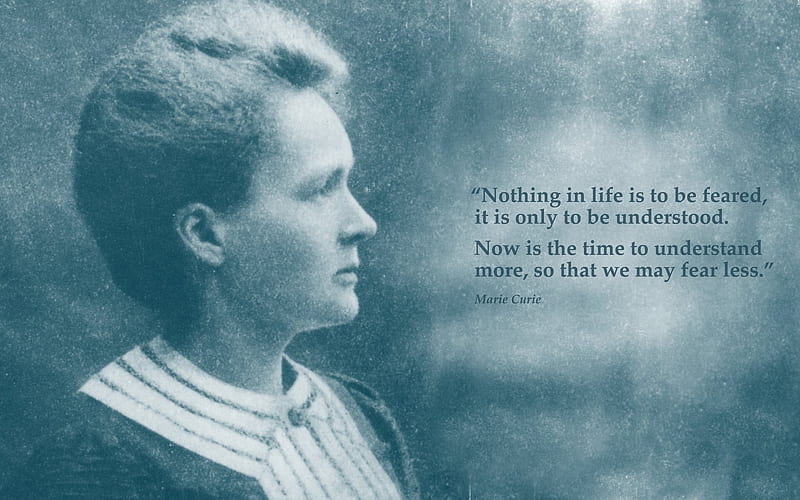 marie curie famous quotes