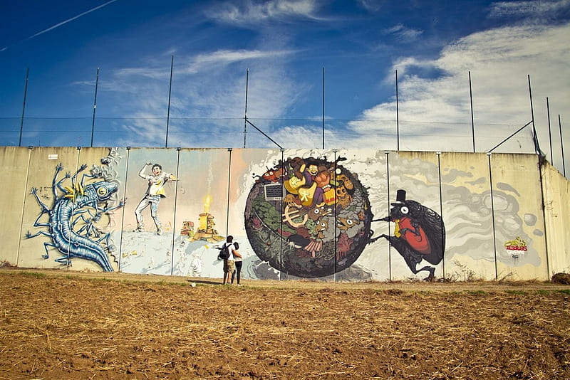 Beetle 2, festival, galicia, beetle, nas, del, desprdes, graffiti, spain, HD wallpaper
