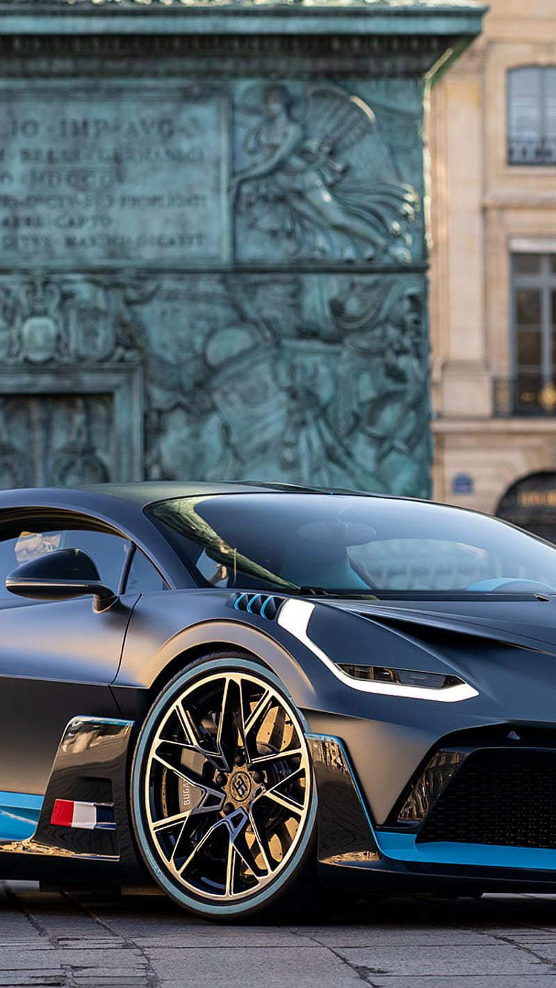 Bugatti DIVO, france, car, hypercar, supercar, sports, new, HD phone wallpaper