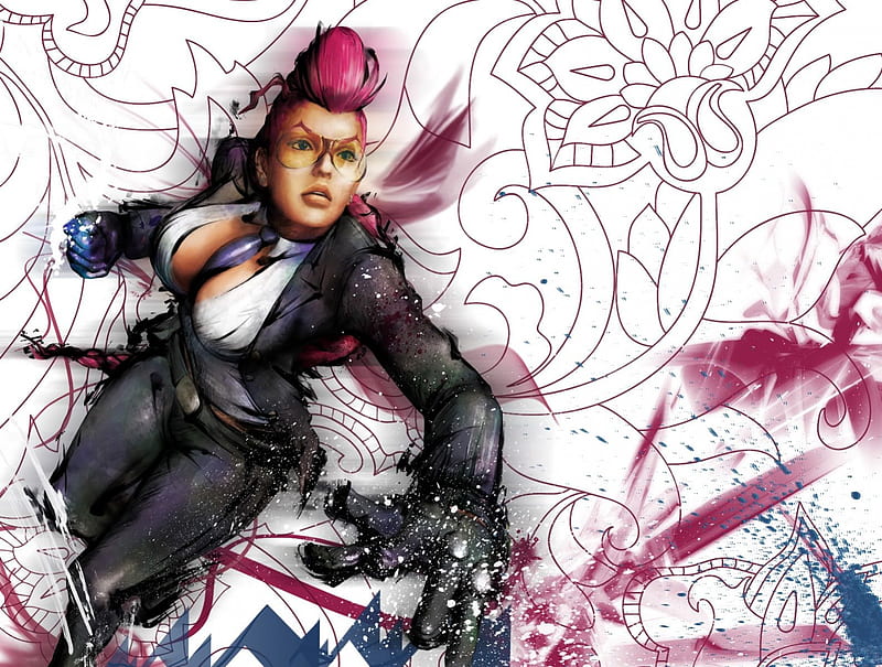 1920x1080px 1080p Free Download Crimson Viper Suit Games Street Fighter Female Glasses