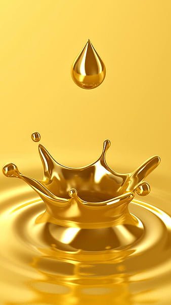HD water drops golden wallpapers | Peakpx