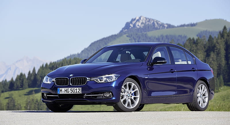 2016 BMW 3-Series LCI 340i Sport Line (Mediterranean Blue) - Front, car ...