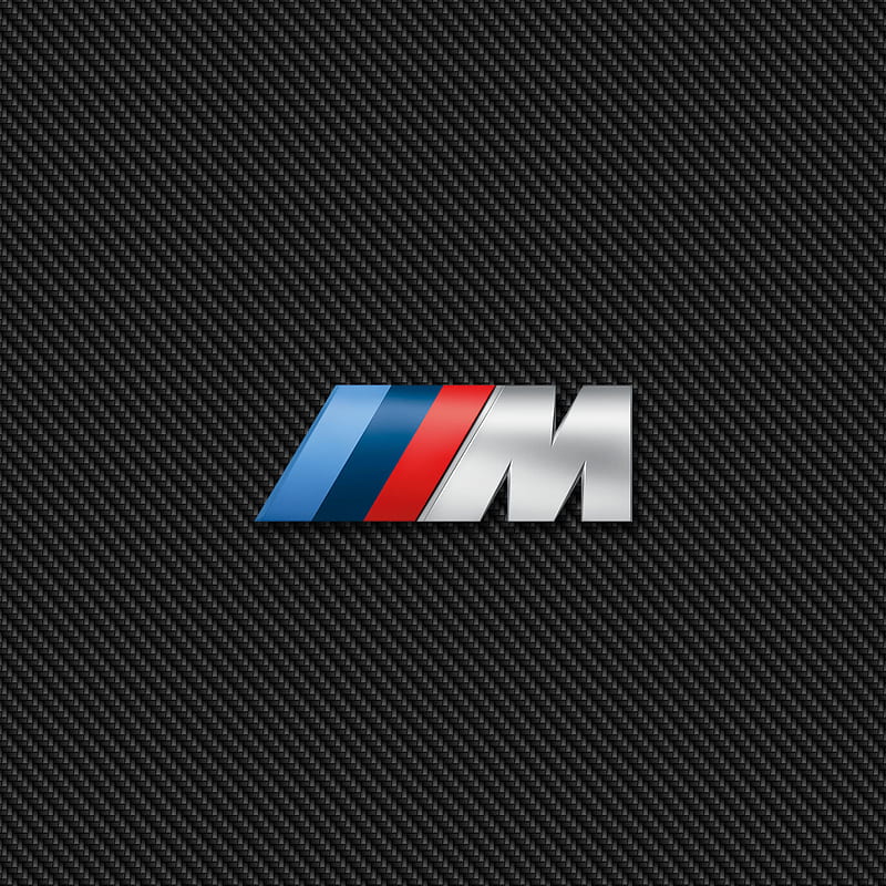 BMW M Carbon, logo, HD phone wallpaper